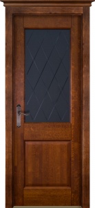 Межкомнатная дверь из массива ольхи Ока Элегия ДО фото